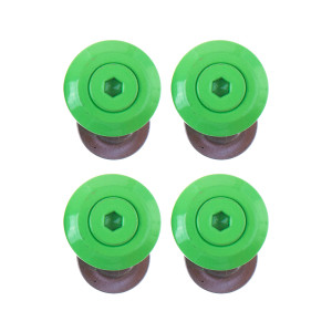 THEM Cuff Hardware - Limonkowe (4 szt.)