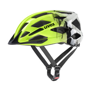 Kask Uvex Air Wing 2 - Limonkowo-Srebrny - 50-54