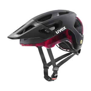 Kask Uvex React MIPS - Czarno-Rubinowy - 56-59