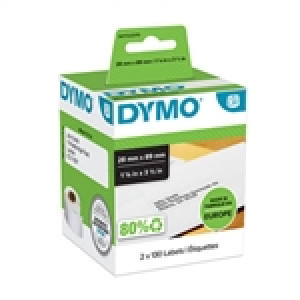 Dymo 99010 (S0722370) etiquetas de dirección 89 x 28mm (2 unidades)