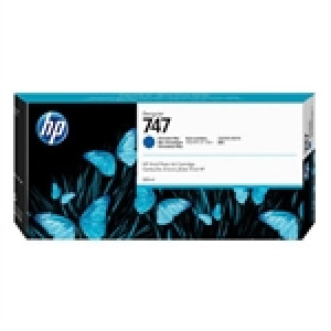 HP 747 Cartucho de tinta azul cromático (P2V85A)