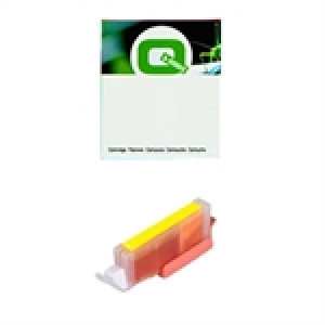 Q-Nomic CLI-531Y cartucho de tinta amarillo