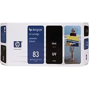 HP 83 UV Cartucho de tinta (C4940A) negro