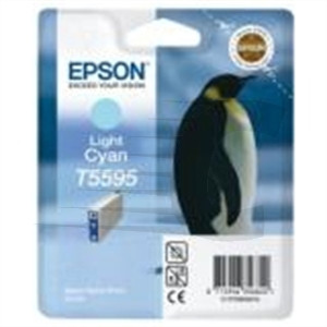 T5595 Cartucho de tinta (Epson T559540) cian claro