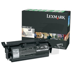 Lexmark X651A11E toner negro