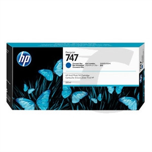 HP 747 Cartucho de tinta azul cromático (P2V85A)