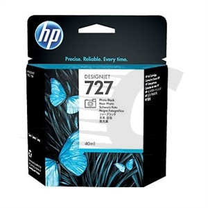 HP 727 (B3P17A) Cartucho de tinta negro foto
