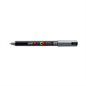 Posca Marcador  PC-1MR   Ponta Redonda 0,7 mm   Prata