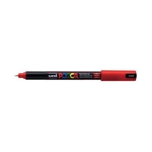 Posca Marcador  PC-1MR   Ponta Redonda 0,7 mm   Vermelho