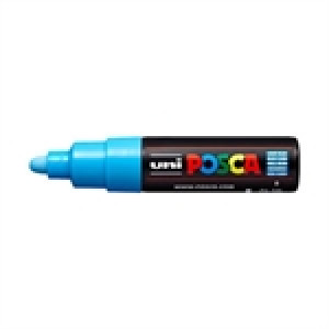 Posca Marcador  PC-7M   Ponta Redonda 4,5 mm - 5,5 mm   Azul Claro