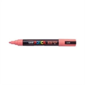 Posca Marcador  PC-5M   Ponta Redonda 1,8 mm - 2,5 mm   Coral