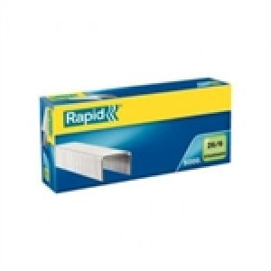 Rapid Agrafos galvanizados 26/6 5.000 unidades