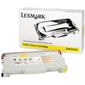 Lexmark 20K0502 toner amarelo