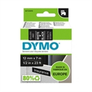 Dymo 45021 12 mm x 7 m 1000/5000 fita preta / branca