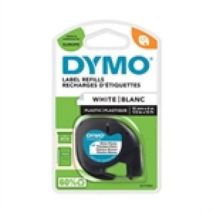 Dymo 91221 (S0721660) fita plástica branca 12 mm