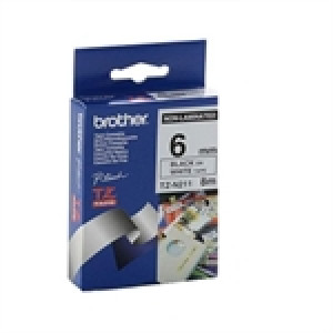 Brother TZE-N211 fita não laminada 6 mm