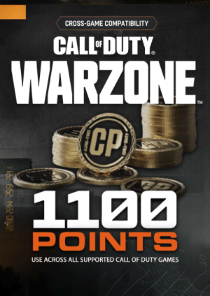 1,100 Call of Duty: Warzone Points Xbox One/Xbox Series X|S/PC (WW)