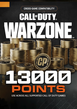 13,000 Call of Duty: Warzone Points Xbox One/Xbox Series X|S/PC (WW)