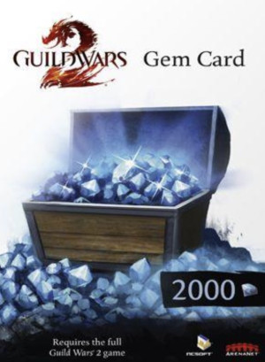 Guild Wars 2 Gem Card 2000 (PC)