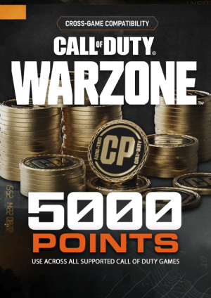 5,000 Call of Duty: Warzone Points Xbox One/Xbox Series X|S/PC (WW)
