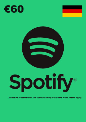 Spotify Gift Card - 60 EUR (Germany)