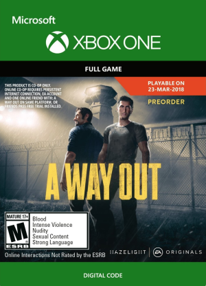 A Way Out Xbox