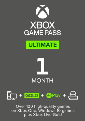 1 Month Xbox Game Pass Ultimate Xbox One / PC (EU) (Non - Stackable)
