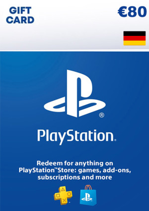 PlayStation Store Guthaben 80 EUR (Deutschland)
