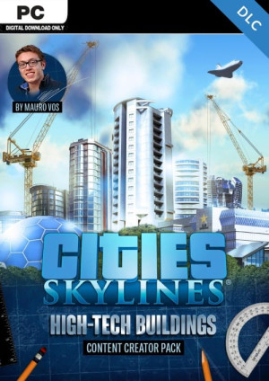 Cities Skylines - Content Creator Pack High-Tech Buildings DLC