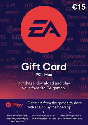 EA Origin Gift Card - 15 EUR