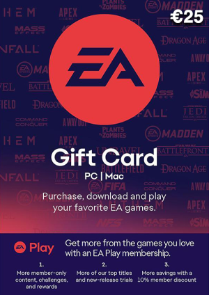 EA Origin Gift Card - 25 EUR