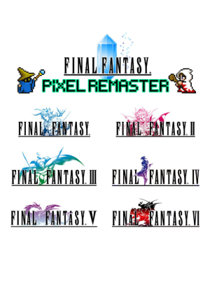 FINAL FANTASY I-VI BUNDLE PC