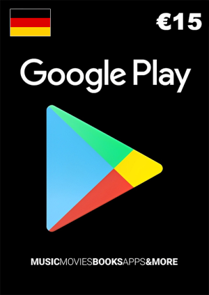Google Play Gift Card - 15 EUR (Germany)