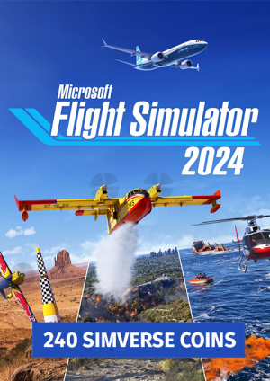 Microsoft Flight Simulator 2024 - 240 Simverse Coins Xbox/PC (WW)