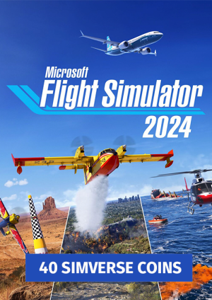 Microsoft Flight Simulator 2024 - 40 Simverse Coins Xbox/PC (WW)