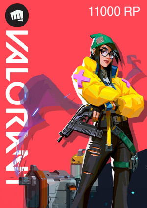 Valorant 100 EUR - 11000 Riot Points