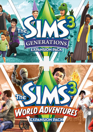 The Sims 3: Generations + World Adventures Bundle PC