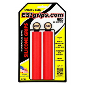 Gripy ESI Grips Racer´s Edge 50g červená