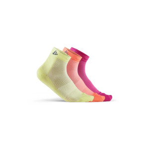 Ponožky CRAFT Mid 3-pack žlutá 43-45 EU