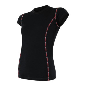 Dámské tričko SENSOR Merino Air černá XL