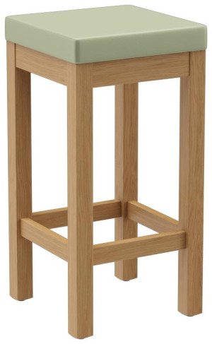Indoor halbhoher Hocker Delu