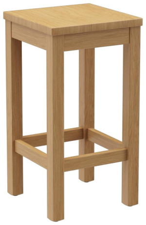 Indoor halbhoher Hocker Delu