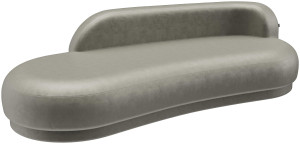 Indoor Loungesofa rechts Nuvia