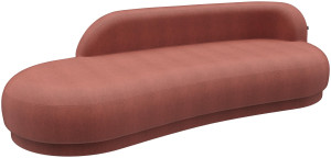 Indoor Loungesofa rechts Nuvia