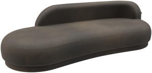 Indoor Loungesofa rechts Nuvia