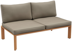 Outdoor 2-Sitzer-Element Lorcan