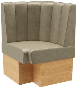 Indoor Eckelement rund Felipa