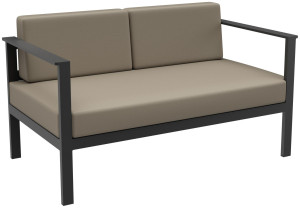 Outdoor 2-Sitzer-Element Sorelia
