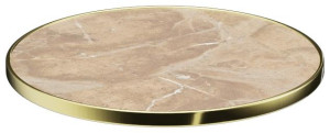 Outdoor Tischplatte Easy Gold
