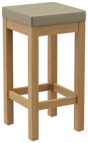 Indoor halbhoher Hocker Delu